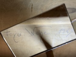 Weber Hoyer- maker signature 1954
